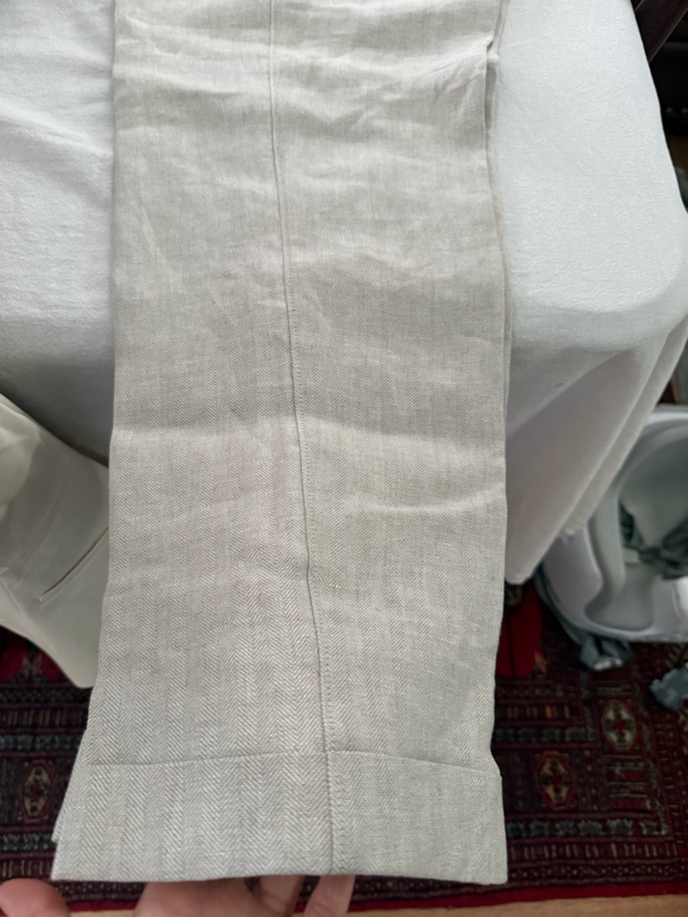 J. Crew Crosby Label - Navy and Cream - Picture 4 of 5